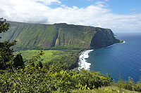 Havajské ostrovy - Waipio Valley